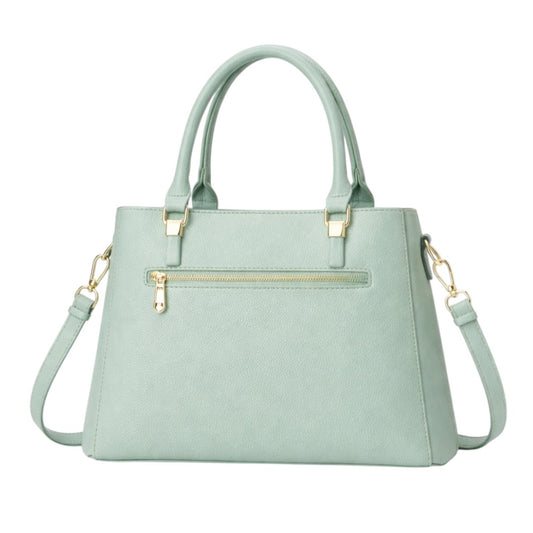Tuxzen Women's Mint Green PU Leather Shoulder Bag Elegant Look