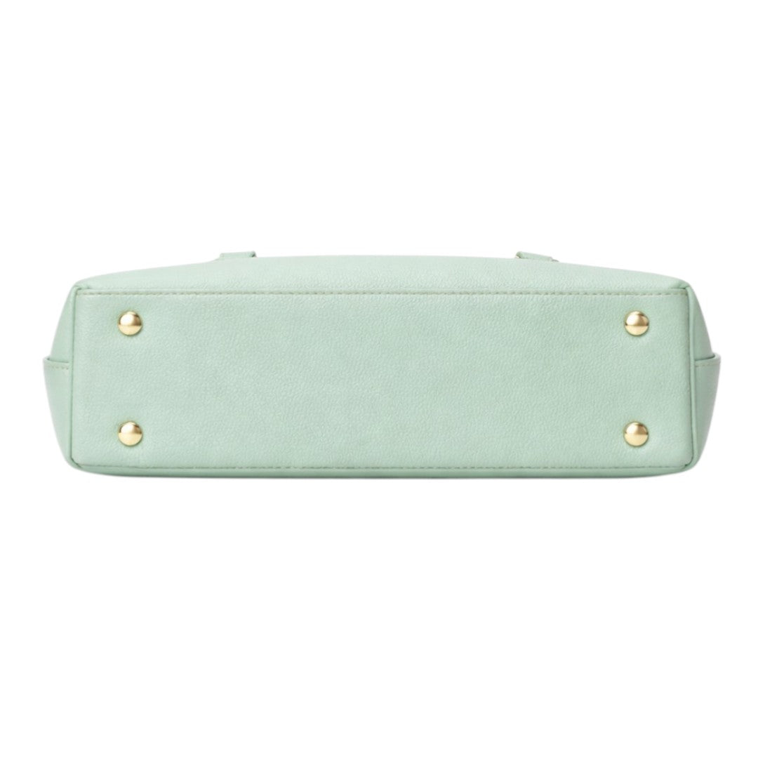 Tuxzen Women's Mint Green PU Leather Shoulder Bag Elegant Look